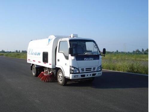 Four selected sanitation sweeper